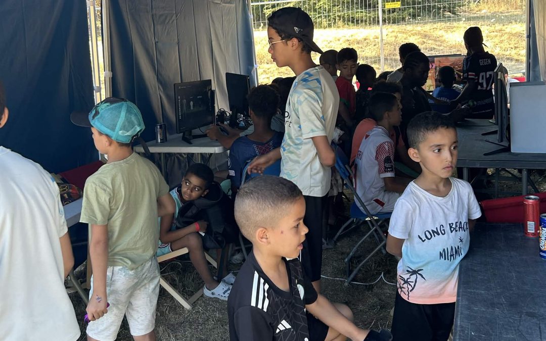 Animations estivales jeux vidéo à Gennevilliers et Thiais